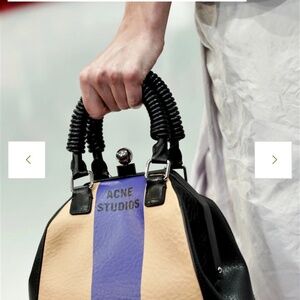 Acne studios runway structured handbag (rare)